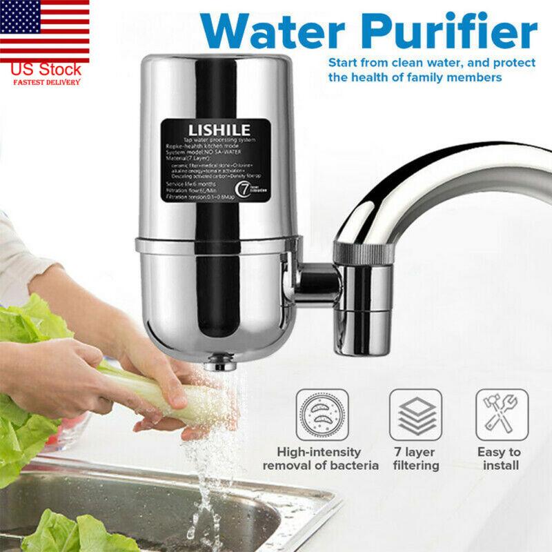 7 Layer Ceramic Faucet Filter Water Purifier Cleaner Ceramic Activated Carbon for Household Home Kitchen Faucet Tap
7 Layer Ceramic Faucet Filter Water Purifier Cleaner Ceramic Activated Carbon for Household Home Kitchen Faucet Tap