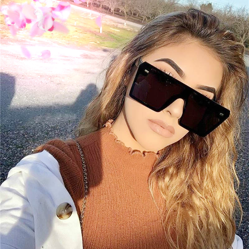 2020 Flat Top Oversized Square Sunglasses Women Fashion Retro Gradient Sun Glasses for womens mens Men Blue Big Frame Vintage Eyewear UV400
2020 Flat Top Oversized Square Sunglasses Women Fashion Retro Gradient Sun Glasses for womens mens Men Blue Big Frame Vintage Eyewear UV400