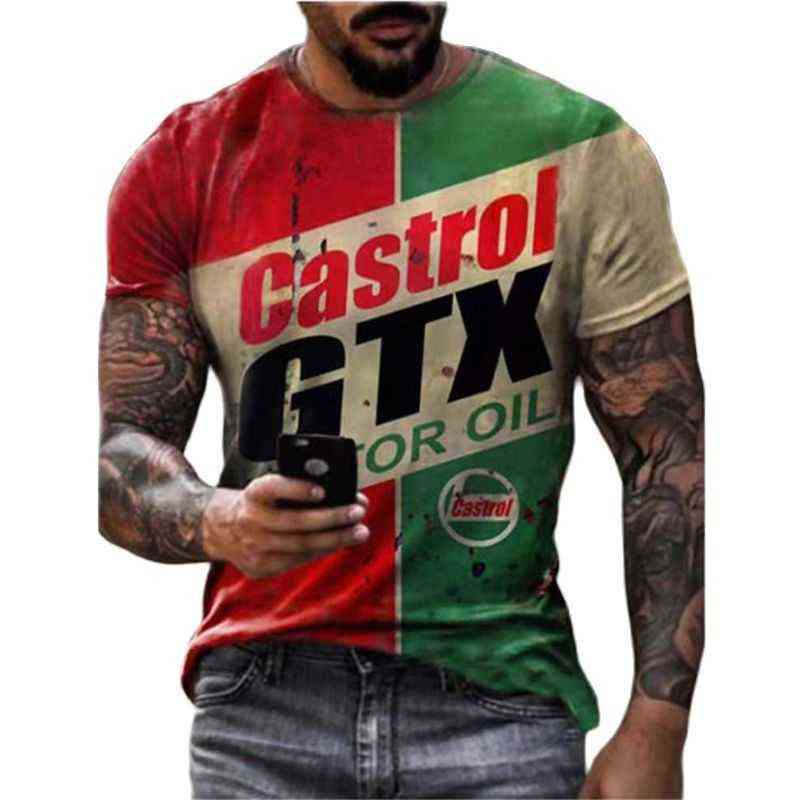 Men's Castro animation shirt, vintage short sleeve T-shirt, 3D printing, national letters, Harajuku, fashion T-shirt, collar top, Bj133
Men's Castro animation shirt, vintage short sleeve T-shirt, 3D printing, national letters, Harajuku, fashion T-shirt, collar top, Bj133