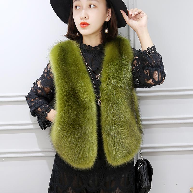 New Autumn Winter Fashion Fur Vest Women Warm High Quality Fur Coats Jackets Slim Faux Sleeveless Vest Coat Mw169, Green
New Autumn Winter Fashion Fur Vest Women Warm High Quality Fur Coats Jackets Slim Faux Sleeveless Vest Coat Mw169, Green