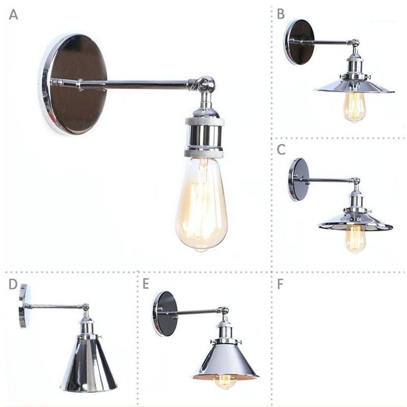 Loft Style Chrome Iron Wall Sconce Edison Industrial Vintage LED Wall Light Simple Adjust Bedside Lamp Home Lighting1
Loft Style Chrome Iron Wall Sconce Edison Industrial Vintage LED Wall Light Simple Adjust Bedside Lamp Home Lighting1