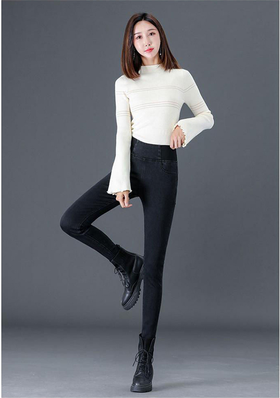 2021 New Pants Size 26-34 Slim for Women Skinny High Jeans Blue Lips Denim Stretch Basic Women's Belt 66XI, Black
2021 New Pants Size 26-34 Slim for Women Skinny High Jeans Blue Lips Denim Stretch Basic Women's Belt 66XI, Black