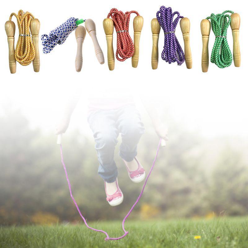2.8m Skipping Wooden Handle Jump Rope Exercise Body Building Fitness Equipment Sport Training Workout Supply for Adult1
2.8m Skipping Wooden Handle Jump Rope Exercise Body Building Fitness Equipment Sport Training Workout Supply for Adult1