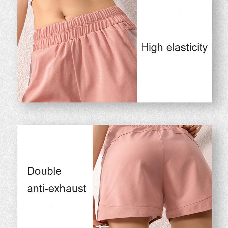 Slim Loose Quick-Drying Shorts Comfortable Sports Shorts for Women Skin-Friendly FOU99, Pink
Slim Loose Quick-Drying Shorts Comfortable Sports Shorts for Women Skin-Friendly FOU99, Pink