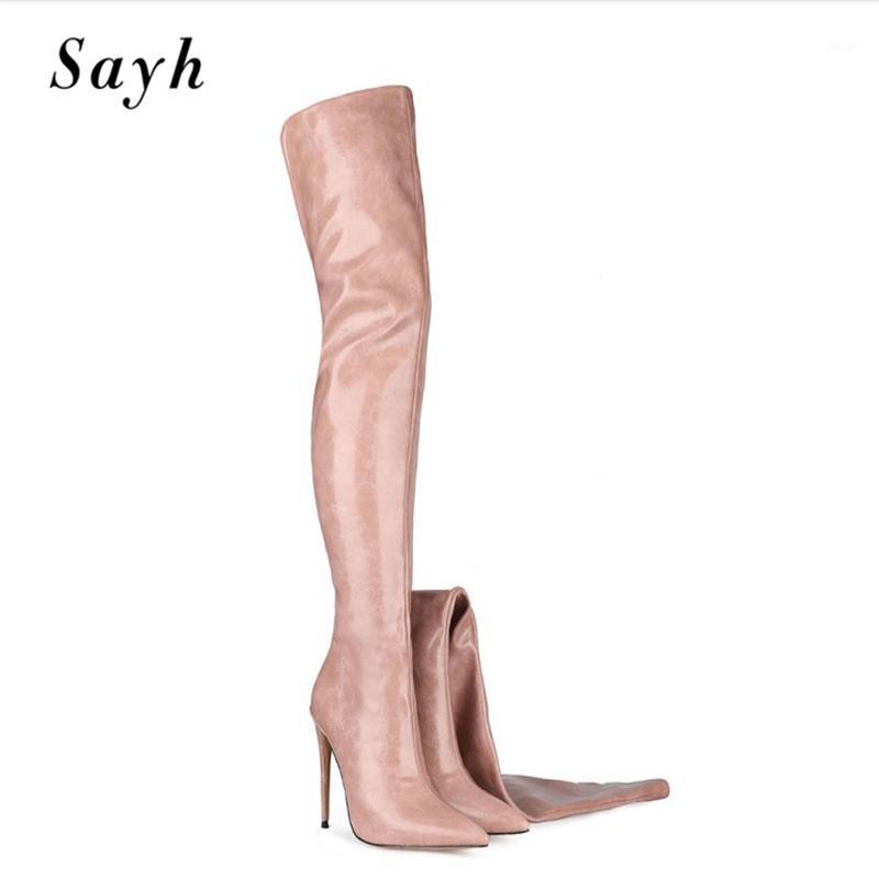 Fashion Winter Woman Over The Knee High Boots Pointy Toe Thigh Boot Women's Boots Zipper Genuine Leather Sexy Shoes Size Plus1, As picture show
Fashion Winter Woman Over The Knee High Boots Pointy Toe Thigh Boot Women's Boots Zipper Genuine Leather Sexy Shoes Size Plus1, As picture show
