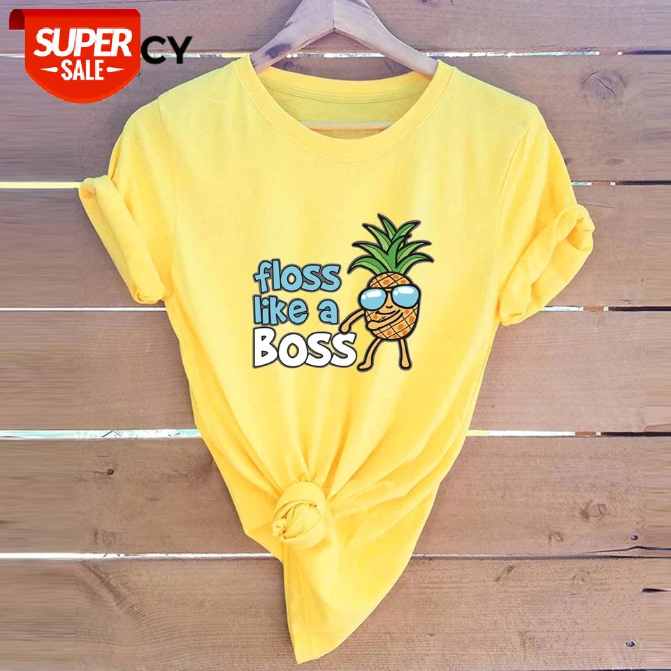 JFUNCY 2020 Summer 100% Cotton Women T-shirt Funny Pineapple Spoof Print Harajuku Graphic Tee Tops Plus Size Female Shirts #EP6q, White
JFUNCY 2020 Summer 100% Cotton Women T-shirt Funny Pineapple Spoof Print Harajuku Graphic Tee Tops Plus Size Female Shirts #EP6q, White
