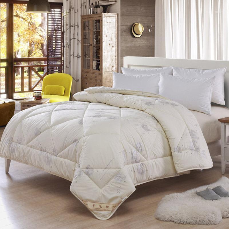 VESCOVO Wool Down Thickened Comforter Warm Quilt winter Bedspread Nordic Filling Bed blanket 150 220*2401
VESCOVO Wool Down Thickened Comforter Warm Quilt winter Bedspread Nordic Filling Bed blanket 150 220*2401