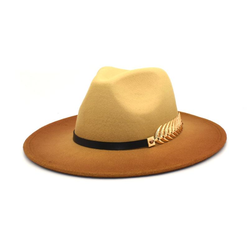 Winter Autumn Jazz Caps Simple Women Men Wool Vintage Gradients Trilby Felt Fedora Hat With Flat Brim Gentleman Elegant Lady, Green
Winter Autumn Jazz Caps Simple Women Men Wool Vintage Gradients Trilby Felt Fedora Hat With Flat Brim Gentleman Elegant Lady, Green