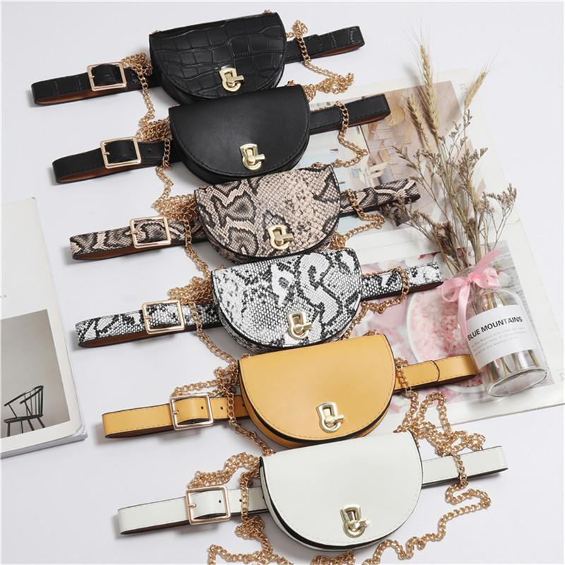 Women Waist Pack Semicircle Fanny Pack Leahter Waist Bag Fashion Chain Belt Shoulder Bags Female Purse Bum Bag1, Brown
Women Waist Pack Semicircle Fanny Pack Leahter Waist Bag Fashion Chain Belt Shoulder Bags Female Purse Bum Bag1, Brown