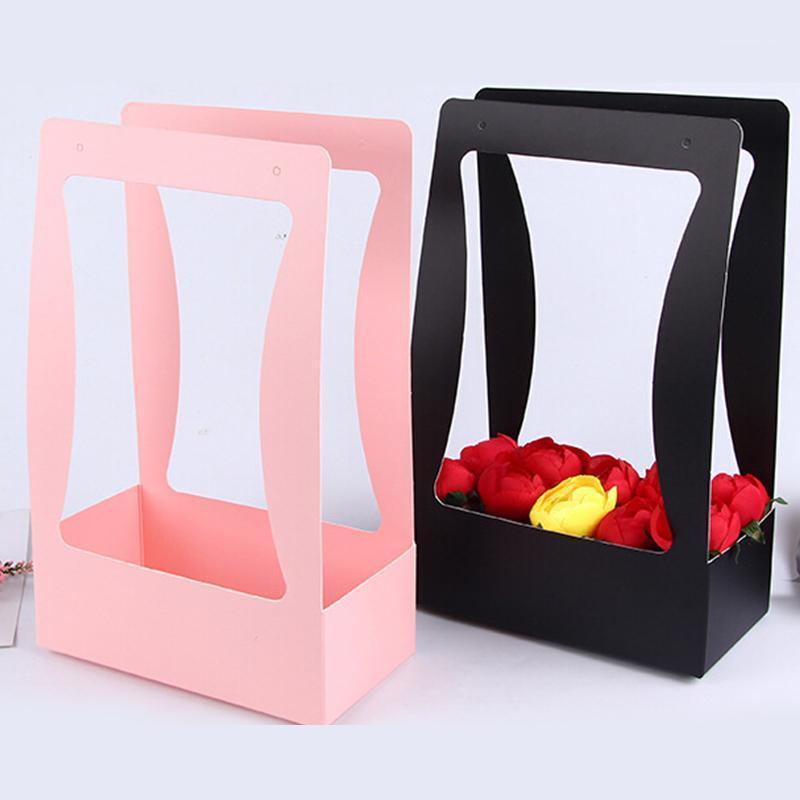 Valentine's Day Gift Portable Flower Box Packaging Flower Basket Gifts Folding Paper Box Florist Supplies1
Valentine's Day Gift Portable Flower Box Packaging Flower Basket Gifts Folding Paper Box Florist Supplies1