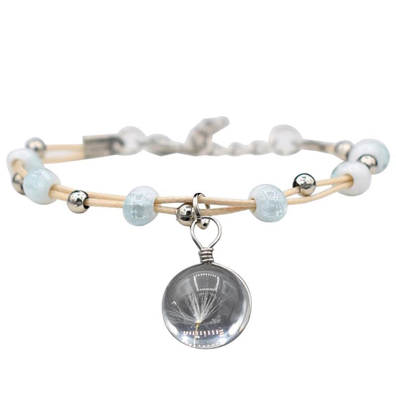 1pc Flower Decor Bracelet Adjustable Transparent Bead Bracelet Charm Jewelry Accessories
1pc Flower Decor Bracelet Adjustable Transparent Bead Bracelet Charm Jewelry Accessories