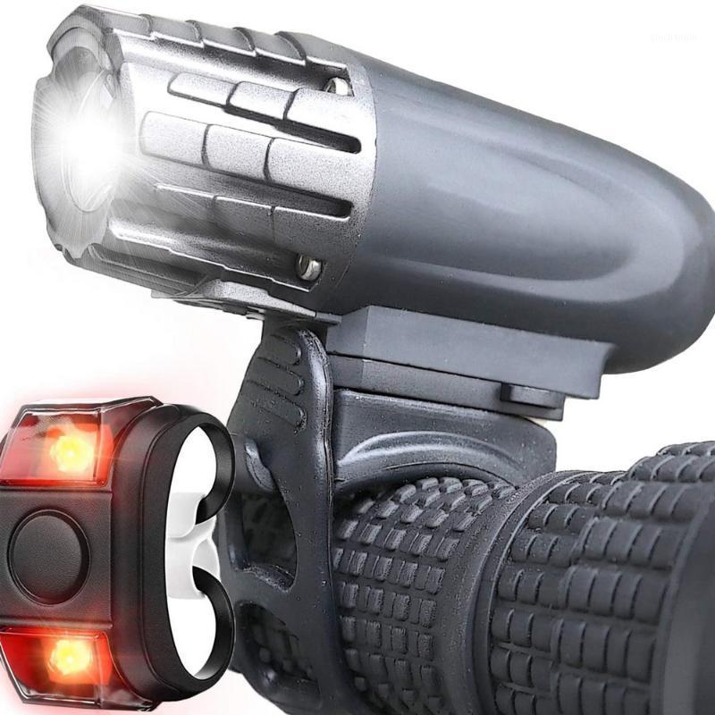 Bicycle Headligh USB Rechargeable Bicycle LED Lights Front Headlight Taillight Waterproof Warning Lights 61
Bicycle Headligh USB Rechargeable Bicycle LED Lights Front Headlight Taillight Waterproof Warning Lights 61