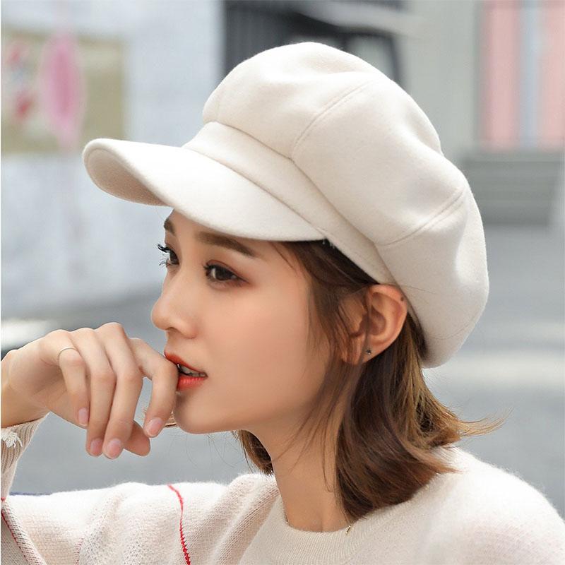 Autumn Winter Beret Women Wool Beret Hat Vintage Octagonal Cap Ladies Girls Fashion Solid Color Artist Painter Hats, Beige
Autumn Winter Beret Women Wool Beret Hat Vintage Octagonal Cap Ladies Girls Fashion Solid Color Artist Painter Hats, Beige