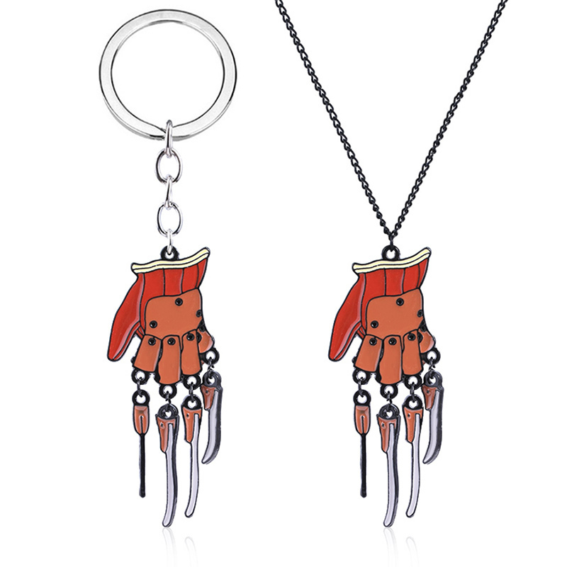 Cartoon Freddy Krueger Horror Punk Metal Charms Keychain Keyring Boyfriend Gift Party Favor Key Cover Bag Pendant Jewelry
Cartoon Freddy Krueger Horror Punk Metal Charms Keychain Keyring Boyfriend Gift Party Favor Key Cover Bag Pendant Jewelry