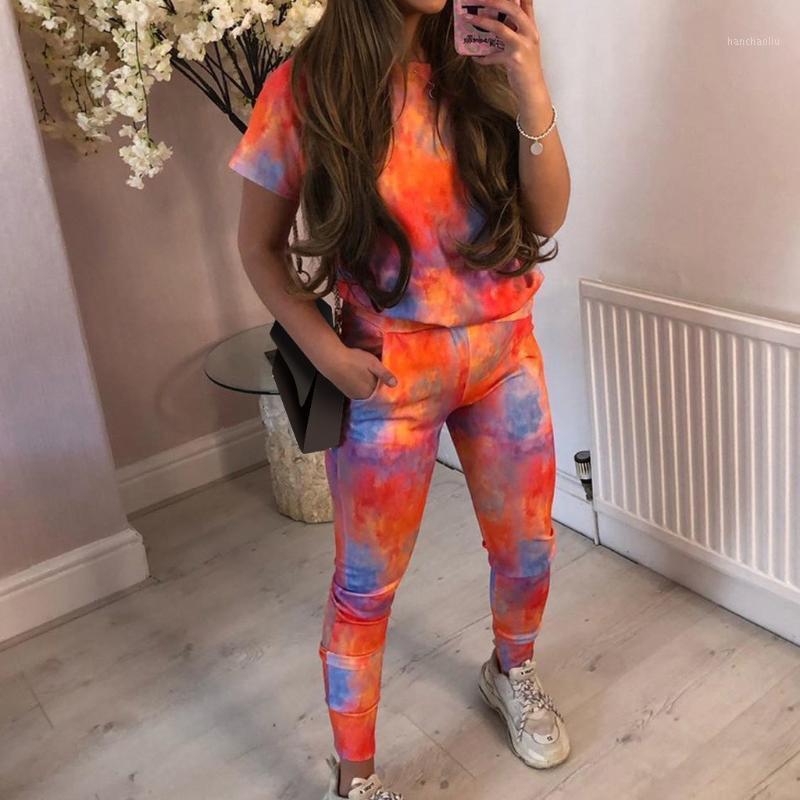 Casual Women Pants Set Womens Short Sleeve Tie-dye Print Two Piece Sets Tracksuit Sweatsuit outdoor running Exercise Sets #Z1, Yellow
Casual Women Pants Set Womens Short Sleeve Tie-dye Print Two Piece Sets Tracksuit Sweatsuit outdoor running Exercise Sets #Z1, Yellow