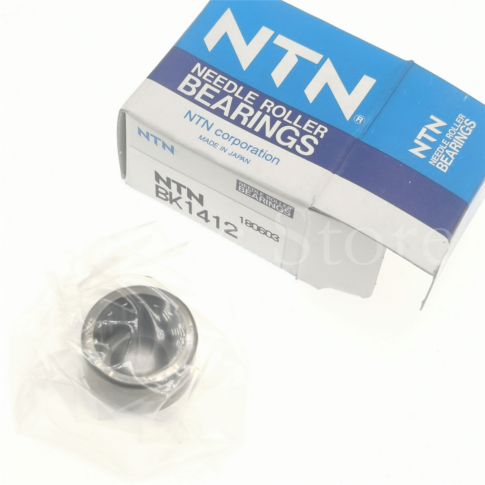 (2 pcs) NTN closed needle roller bearing BK1412 = TLAM1412 14mm 20mm 12mm