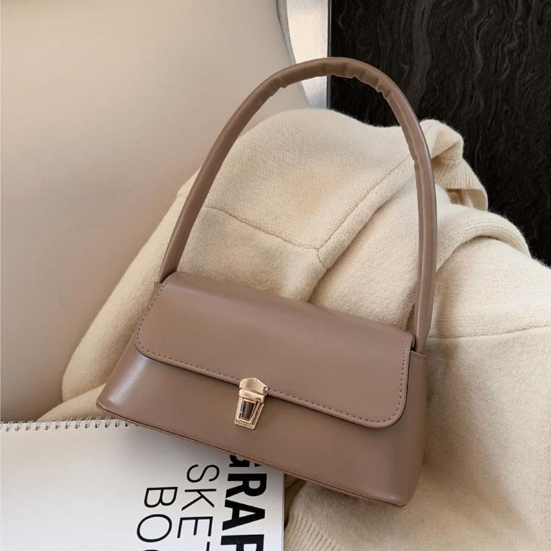 New Women's Handbags Fashion Retro Lock Designer Wild Small Leather Shoulder Bags Casual Female Tote Messenger Bags For Women, Black
New Women's Handbags Fashion Retro Lock Designer Wild Small Leather Shoulder Bags Casual Female Tote Messenger Bags For Women, Black