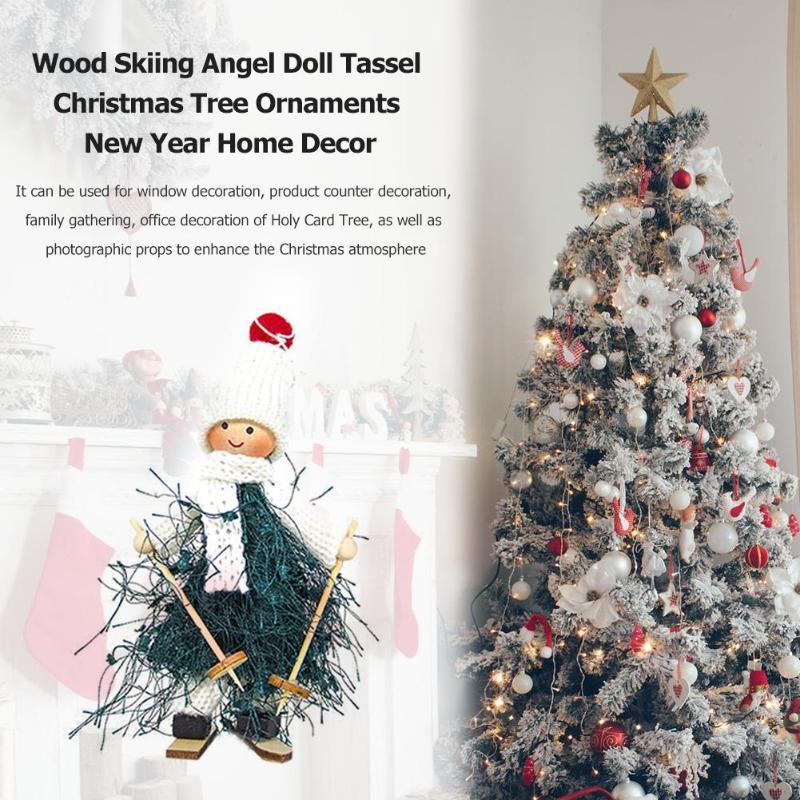 Xmas Hot Sale Angel Doll Ornament Wear-resistant Skiing Angel Doll Tassel Christmas Tree Wodden Ornament for New Year Home Decor
Xmas Hot Sale Angel Doll Ornament Wear-resistant Skiing Angel Doll Tassel Christmas Tree Wodden Ornament for New Year Home Decor