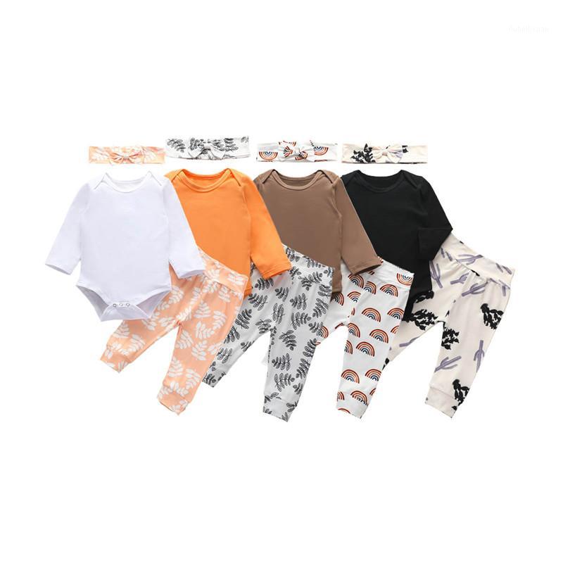 0-24M Baby Boys Girls Clothes Sets Newborn Baby Long Sleeve Cotton Romper Rainbow Floral Print High Waist Solid Pants Headband1
0-24M Baby Boys Girls Clothes Sets Newborn Baby Long Sleeve Cotton Romper Rainbow Floral Print High Waist Solid Pants Headband1