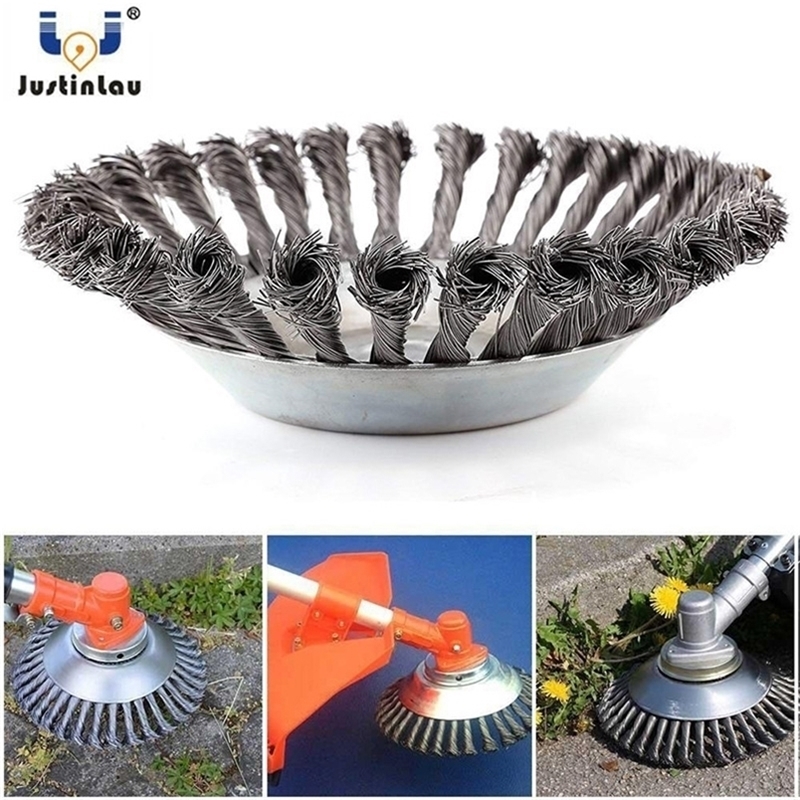 New 150mm/200mm Steel Wire Trimmer Head Grass Brush Cutter Dust Removal Weeding Plate for Lawnmower Long Lifetime and Durable 201214
New 150mm/200mm Steel Wire Trimmer Head Grass Brush Cutter Dust Removal Weeding Plate for Lawnmower Long Lifetime and Durable 201214