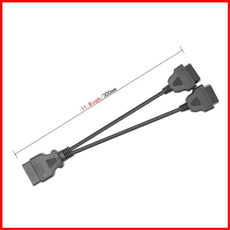 Car OBD2/II ELM327 diagnostic tool extension cable adapter 1IN2 16pin male to dual female convert interface line1
Car OBD2/II ELM327 diagnostic tool extension cable adapter 1IN2 16pin male to dual female convert interface line1