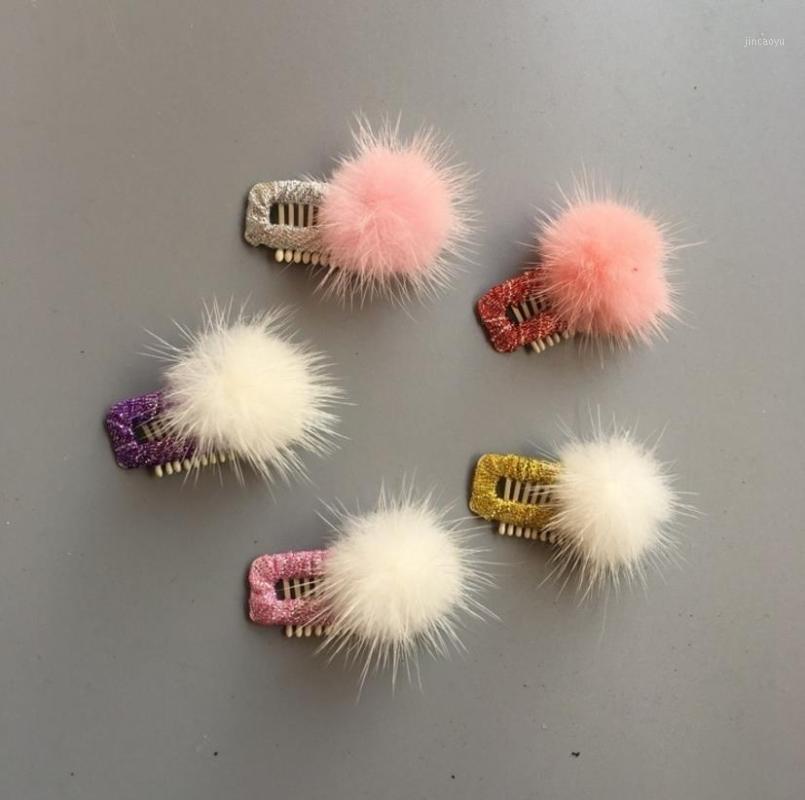 Baby Mini andmade Pom Pom Furry Ball Hair Clip Kids with Little Hair Newborn Girls Accessories BB Hairpins J61
Baby Mini andmade Pom Pom Furry Ball Hair Clip Kids with Little Hair Newborn Girls Accessories BB Hairpins J61