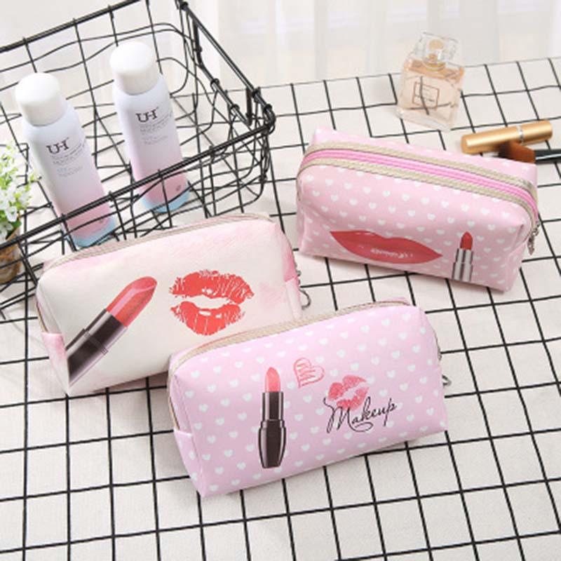 Fashion Red Lip Print Cosmetic Bag Women Portable Multifunction Beauty Travel Organizer Case Makeup Bag storage 1piece
Fashion Red Lip Print Cosmetic Bag Women Portable Multifunction Beauty Travel Organizer Case Makeup Bag storage 1piece