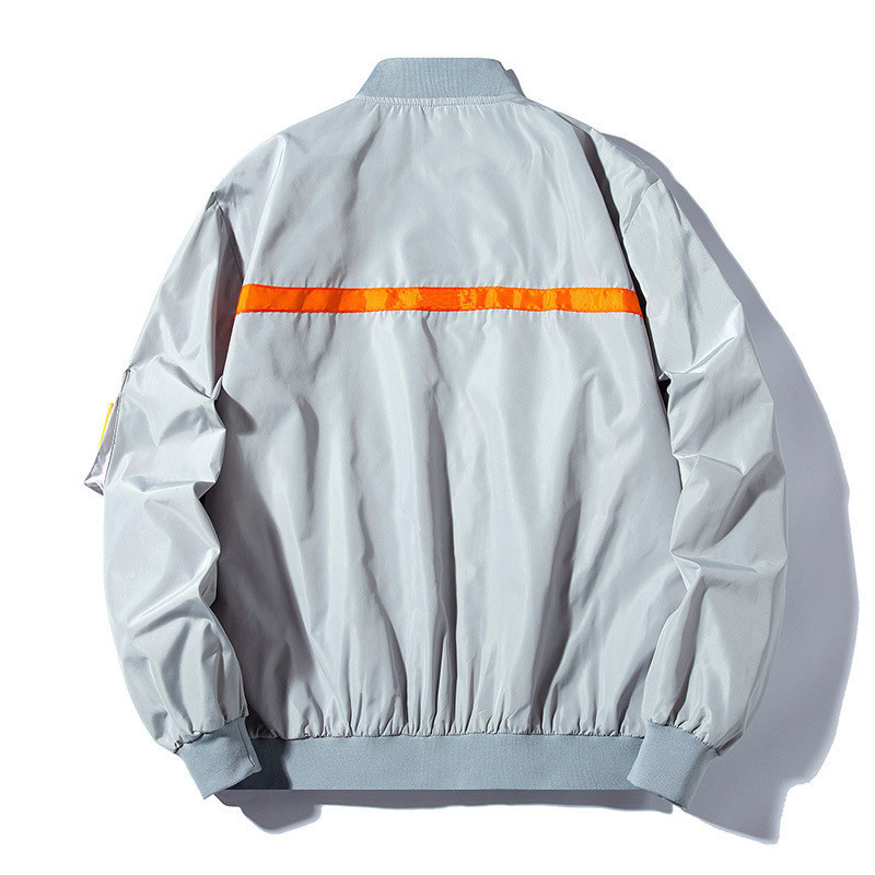 MANVALUE Popular Spring and Autumn Outwear Hip Hop College Coats Fashion Uniform Men's and Women's MA1 Pilot Suits Thin Jackets T200502
