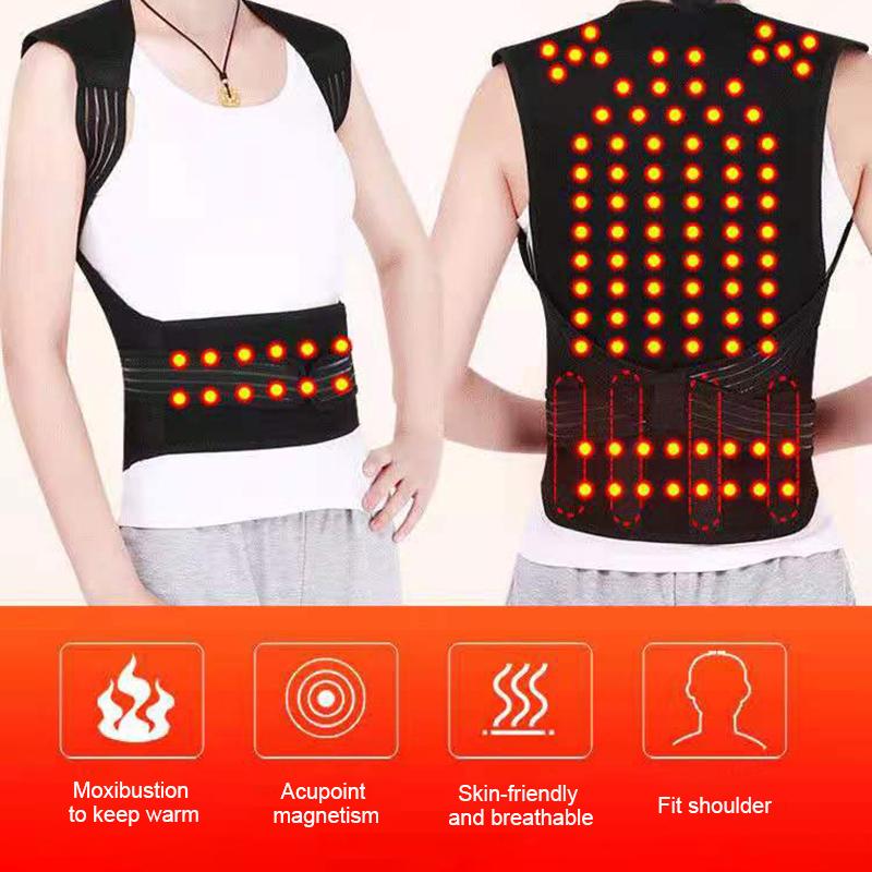 SFIT Adult Adjustable Waist And Back Posture Corrector Correction Belt Waist Trainer Shoulder Lumbar Spine Support Belt Vest, As shown
SFIT Adult Adjustable Waist And Back Posture Corrector Correction Belt Waist Trainer Shoulder Lumbar Spine Support Belt Vest, As shown