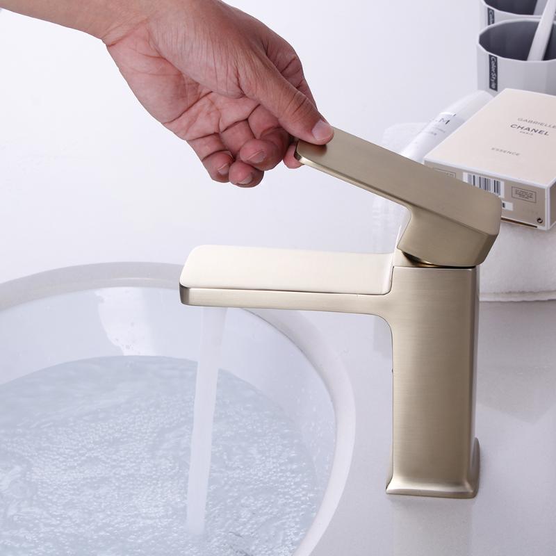 MaGold Brushed Gold Low Lead Healthy Basin Mixer Bathroom Faucet Hot Cold Water Taps in Euro Design
MaGold Brushed Gold Low Lead Healthy Basin Mixer Bathroom Faucet Hot Cold Water Taps in Euro Design