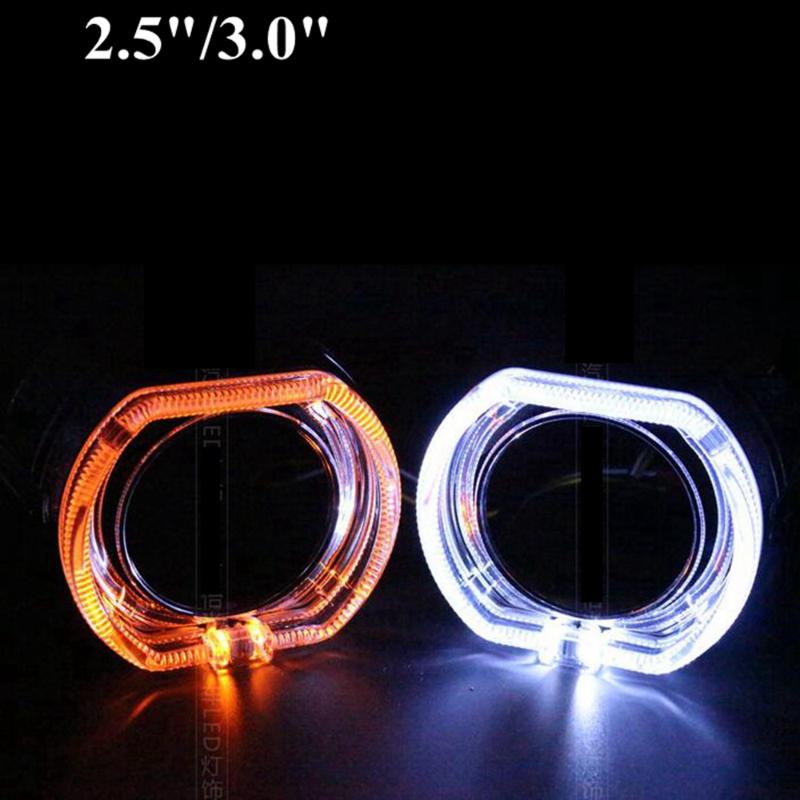2pcs 2.5 inch led day running angel eyes DRL bixenon Projector lens shrouds mask cover white blue yellow retrofit mask
2pcs 2.5 inch led day running angel eyes DRL bixenon Projector lens shrouds mask cover white blue yellow retrofit mask