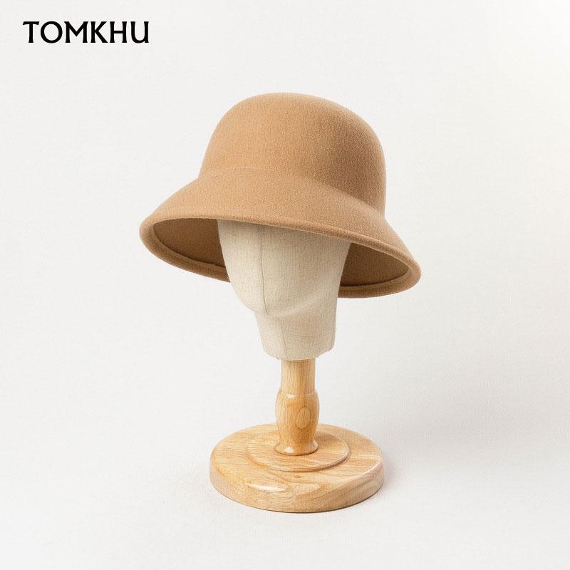 New Korean Version Of The Autumn And Winter New Fashion Casual Woolen Fisherman Hat For Women Wide Brim Wool Felt Fedora Cap, Black
New Korean Version Of The Autumn And Winter New Fashion Casual Woolen Fisherman Hat For Women Wide Brim Wool Felt Fedora Cap, Black
