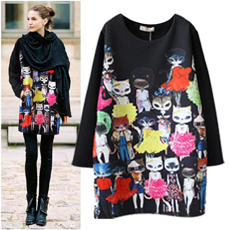 2021 New Spring Long Sleeves Blouse Women Playful Cute Cat Print Womens Tops and Blouses Plus Size Black Blusas Na16, Beige
2021 New Spring Long Sleeves Blouse Women Playful Cute Cat Print Womens Tops and Blouses Plus Size Black Blusas Na16, Beige