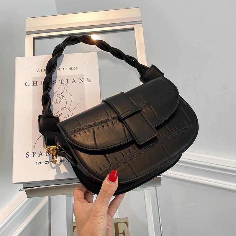 Shoulder Bags Small Saddle PU Leather Crossbody For Women 2021 Winter Simple Bag Luxury Trending Handbags And Purses, Beige
Shoulder Bags Small Saddle PU Leather Crossbody For Women 2021 Winter Simple Bag Luxury Trending Handbags And Purses, Beige