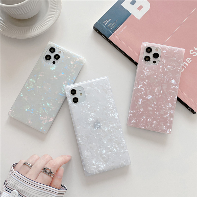 Square Conch Pattern Soft Bumper Back Case Full Protective Silicone Solid Phone Shell for iPhone 12 11 Pro Max XR XS 8 Plus, Grey
Square Conch Pattern Soft Bumper Back Case Full Protective Silicone Solid Phone Shell for iPhone 12 11 Pro Max XR XS 8 Plus, Grey
