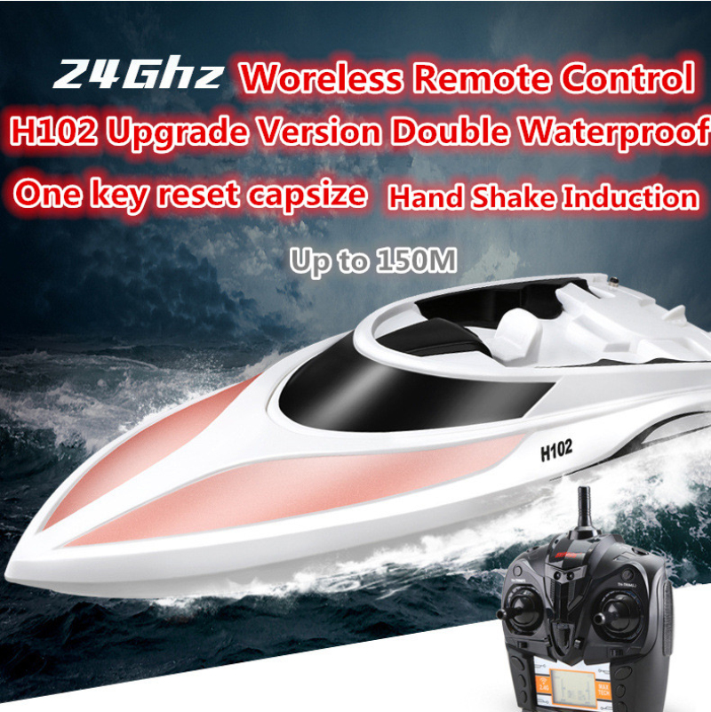 Large-scale marine dynamic Assault ship model 2.4G 150M Remote Control Speed Racing Boat 30KM/H High Speed RC Boats Toy VS 7014, Pink
Large-scale marine dynamic Assault ship model 2.4G 150M Remote Control Speed Racing Boat 30KM/H High Speed RC Boats Toy VS 7014, Pink