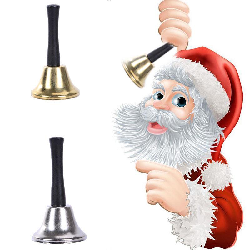 1 Piece 6.5cm*12cm Christmas Supplies Santa Claus Wooden Handbell Christmas Bell Gold Silver Class Bell Pet
1 Piece 6.5cm*12cm Christmas Supplies Santa Claus Wooden Handbell Christmas Bell Gold Silver Class Bell Pet