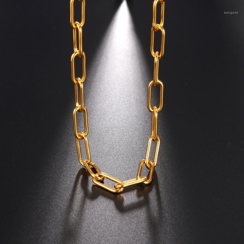 Chains My Shape Hip Hop Necklace Gold Color Iron Metal Link Chain Men Women Geometric Pendant Choker Fashion Punk Jewelry1
Chains My Shape Hip Hop Necklace Gold Color Iron Metal Link Chain Men Women Geometric Pendant Choker Fashion Punk Jewelry1