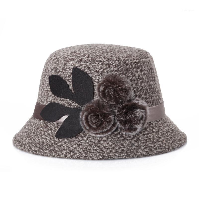 2020 Autumn and Winter Women's Hat New Woolen Hat Middle-aged Mother Girl's Cap Bucket1, Black
2020 Autumn and Winter Women's Hat New Woolen Hat Middle-aged Mother Girl's Cap Bucket1, Black