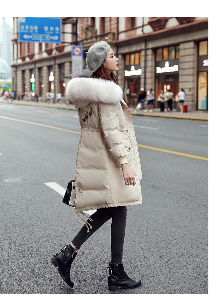 New Style Trendy Coat Women Winter Jacket Cotton Warm Coat Ladies Long Coats Parka 201017