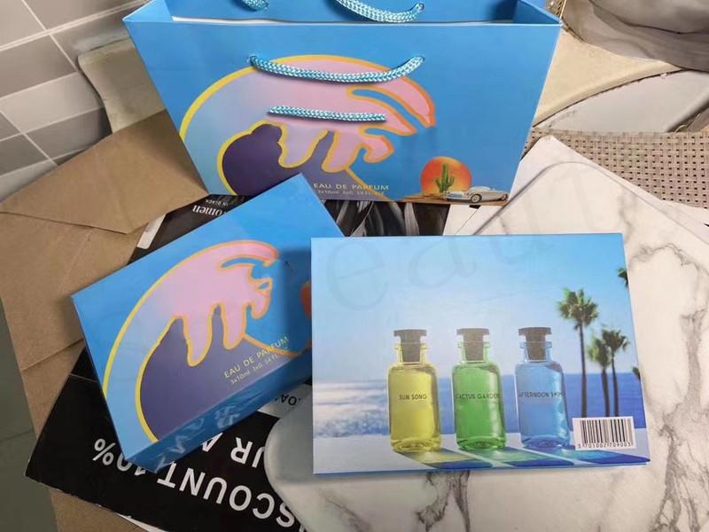 S Newest arrival Latest Whole High Quality perfume set 3pcs 10ml AFTERNOON SWIM CACTUS GARDEN SUN SONG Long lasting Fr7524909