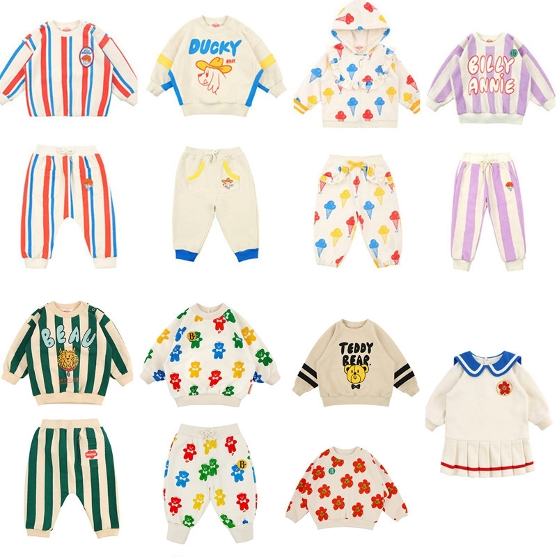 Kids Clothes Sets Bebe Toddler Boys Spring Casual Clothing Set Korean Brand Baby Girls Outfit Ice Cream Sweatshirt Pants 201031, Pre sale
Kids Clothes Sets Bebe Toddler Boys Spring Casual Clothing Set Korean Brand Baby Girls Outfit Ice Cream Sweatshirt Pants 201031, Pre sale