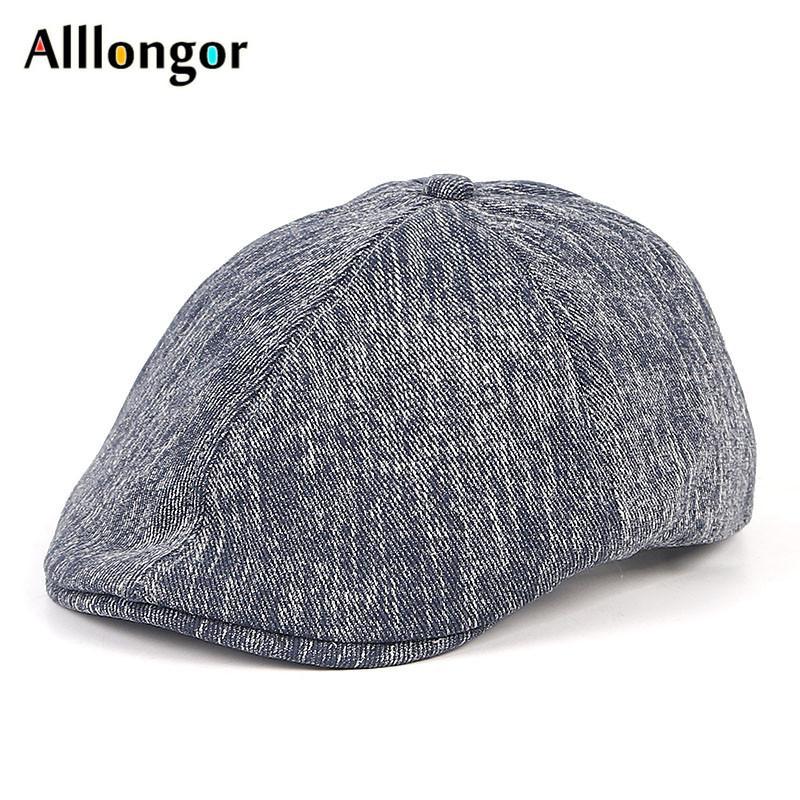 High Quality Fashion Denim Twill Beret Hat Men New 2021 Retro Cotton Spring Vintage Peaky blinder Adjustable Men's Newsboy Cap, Black
High Quality Fashion Denim Twill Beret Hat Men New 2021 Retro Cotton Spring Vintage Peaky blinder Adjustable Men's Newsboy Cap, Black