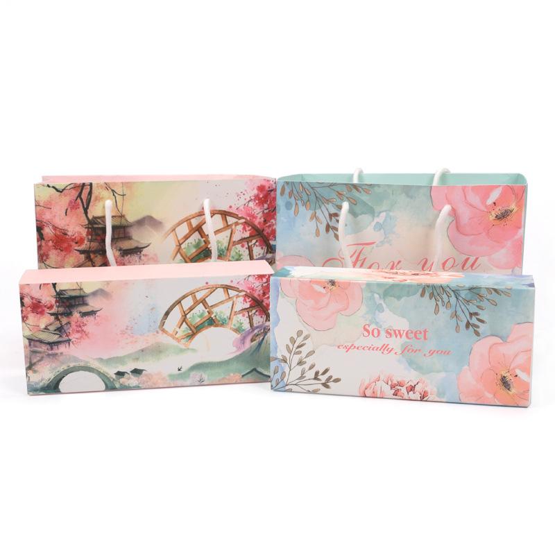 10 Pcs paper gift box for wedding Flower bridge kraft paper bag with handle Drawer cupcake box Maccaron packaging sweet gift bag
10 Pcs paper gift box for wedding Flower bridge kraft paper bag with handle Drawer cupcake box Maccaron packaging sweet gift bag