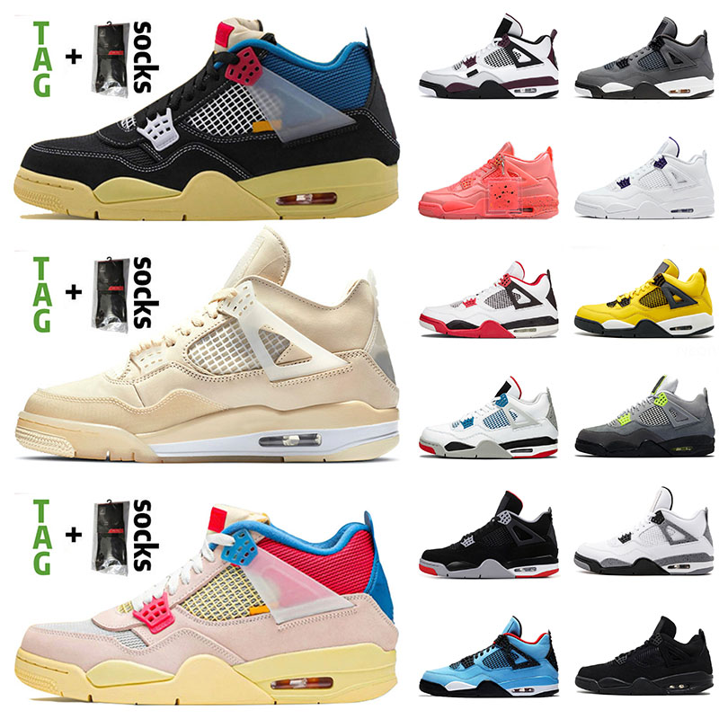 Top Quality Union 4 4s Jumpman Mens Womens White Sail Basketball Shoes Cactus Jack What The Men Trainers, White;red
Top Quality Union 4 4s Jumpman Mens Womens White Sail Basketball Shoes Cactus Jack What The Men Trainers, White;red