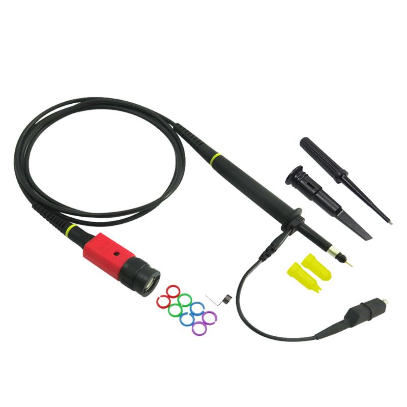 BNC-M P4100 High Voltage Oscilloscope Test Probe 2KV 100:1 100MHz with Alligator Clip Test Probe
BNC-M P4100 High Voltage Oscilloscope Test Probe 2KV 100:1 100MHz with Alligator Clip Test Probe