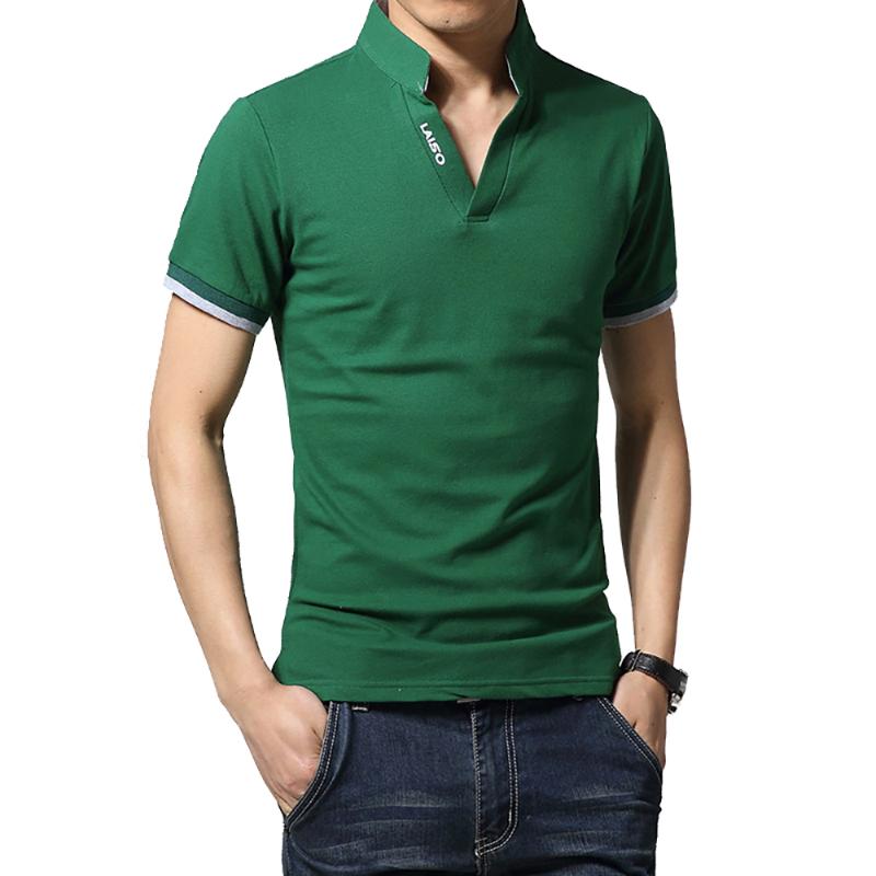 Men's T-Shirts Summer Fashion Boutique Pure Color Casual Collar Short-sleeved Men Contrast, White;black
Men's T-Shirts Summer Fashion Boutique Pure Color Casual Collar Short-sleeved Men Contrast, White;black