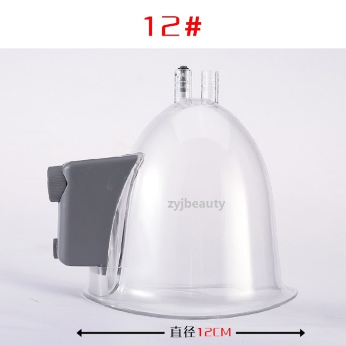 1 pair butt breast vacuum therapy cups for slimming fat removal buttocks lifting machine vacuum suction cup therapy lymphatic drainage