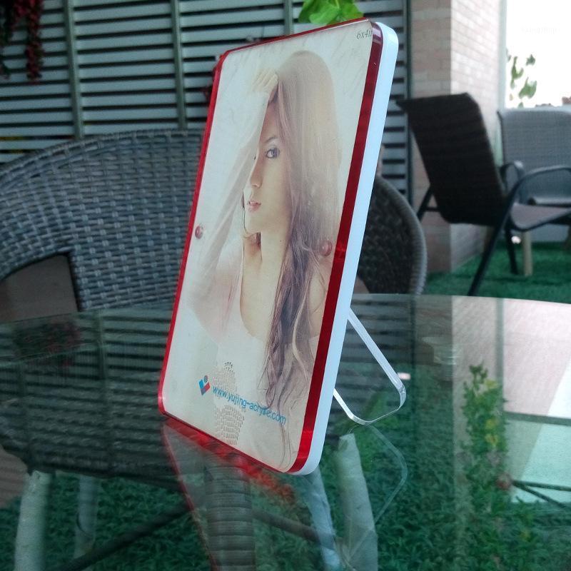 Transparent crystal photo frame Creative 5/ 6/ 7/ 8/ 10 Inch Multicolour color side edge acrylic photo frame with support rack1
Transparent crystal photo frame Creative 5/ 6/ 7/ 8/ 10 Inch Multicolour color side edge acrylic photo frame with support rack1