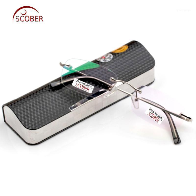 = Scober Rimless High Quality Business Commercial With Box Anti-reflection Coated Reading Glasses +1 +1.5 +2 +2.5 +3 +3.5+41
= Scober Rimless High Quality Business Commercial With Box Anti-reflection Coated Reading Glasses +1 +1.5 +2 +2.5 +3 +3.5+41